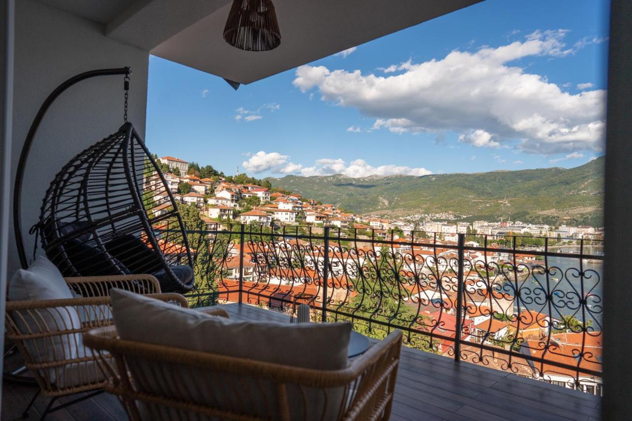 Villa Una Ohrid Bagian luar foto