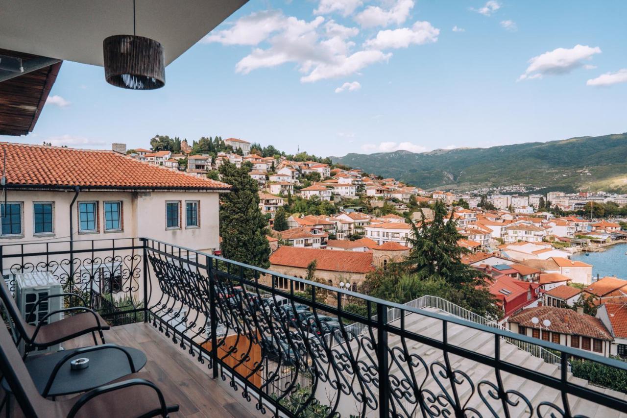 Villa Una Ohrid Bagian luar foto