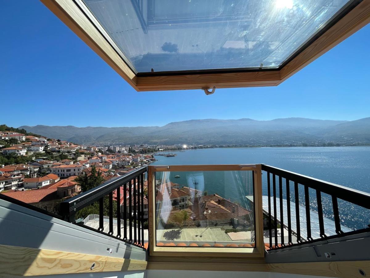 Villa Una Ohrid Bagian luar foto